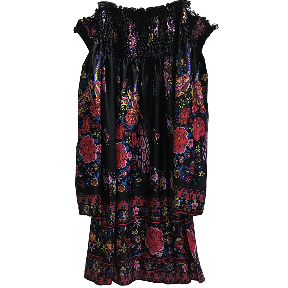 Polyester Fashiondress(Black - One Size) NHDF0304-Black - One Size