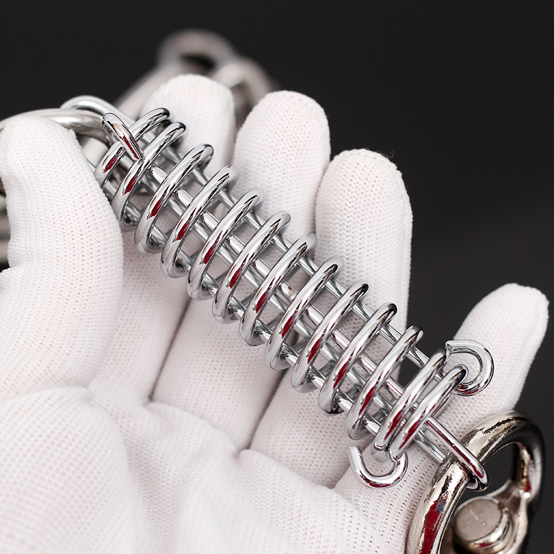 防爆冲狗牵引弹簧镀铬组装弹簧宠物五金配件镀锌批发宠物缓冲弹簧|ms