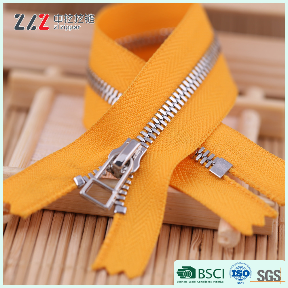 3#磨光双点拉链 高档钱包拉链 订做各种型号 尺寸 牙色