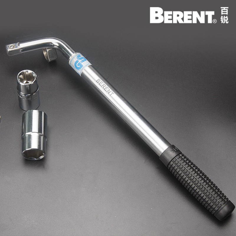 百锐 轮胎扳手可伸缩省力车用套筒扳手拆卸换轮胎扳手汽车扳手
