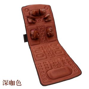 多功能按摩靠垫颈肩背按摩床垫震动仪全身保健器材老年人按摩椅垫