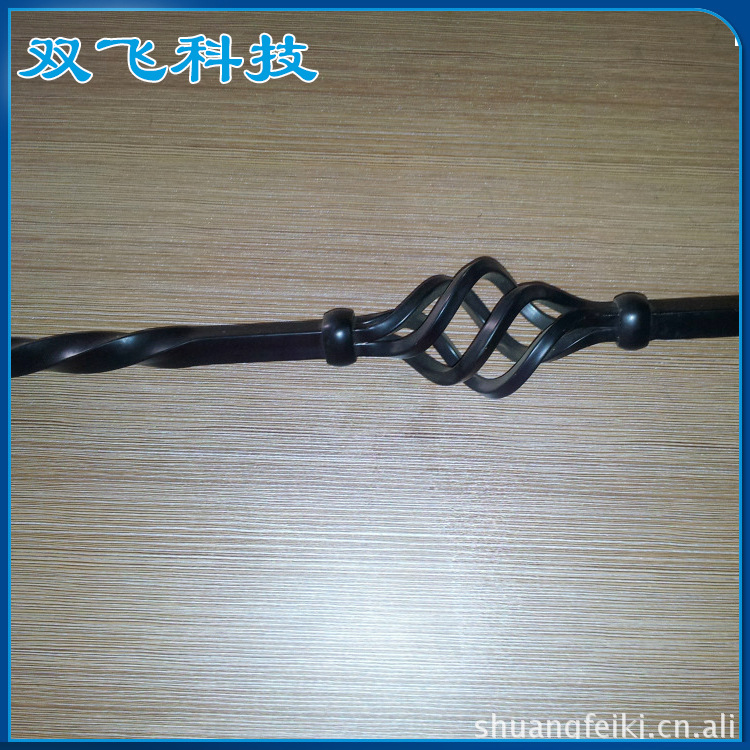 长期供应  麻花铁艺方管 家用花园栏杆 生产工地用