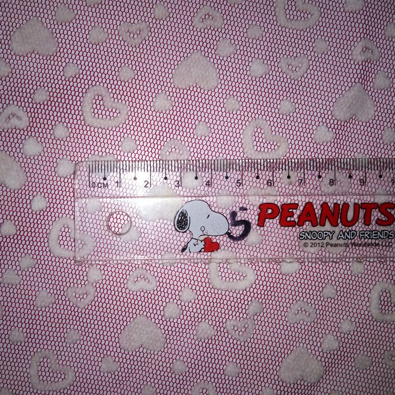 供应24眼底布大小空心桃心植绒 24眼底布大小空心桃心网眼布植绒