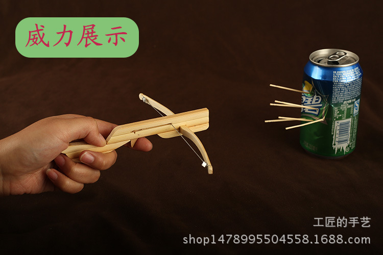 爪楊枝を発射する手のひらサイズのクロスボウ 中国の子どもに大人気 余りの威力のため販売禁止も 無断転載禁止 C 2ch Net