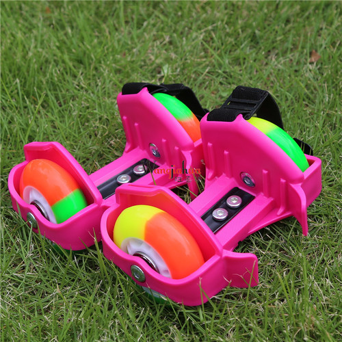 Hot Wheels Heelys shoes for adults and children, colorful PU luminous roller skating, popular flashing roller skating, cross-border models available