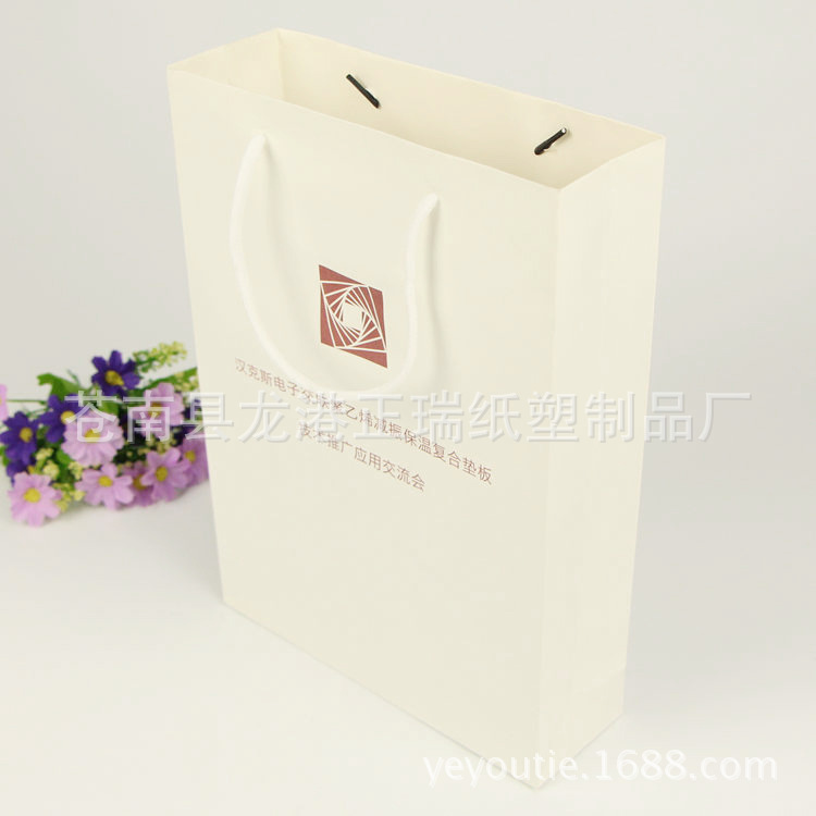 精品彩色手提袋定做白卡纸礼品袋高档特种纸包装袋茶叶袋印刷LOGO