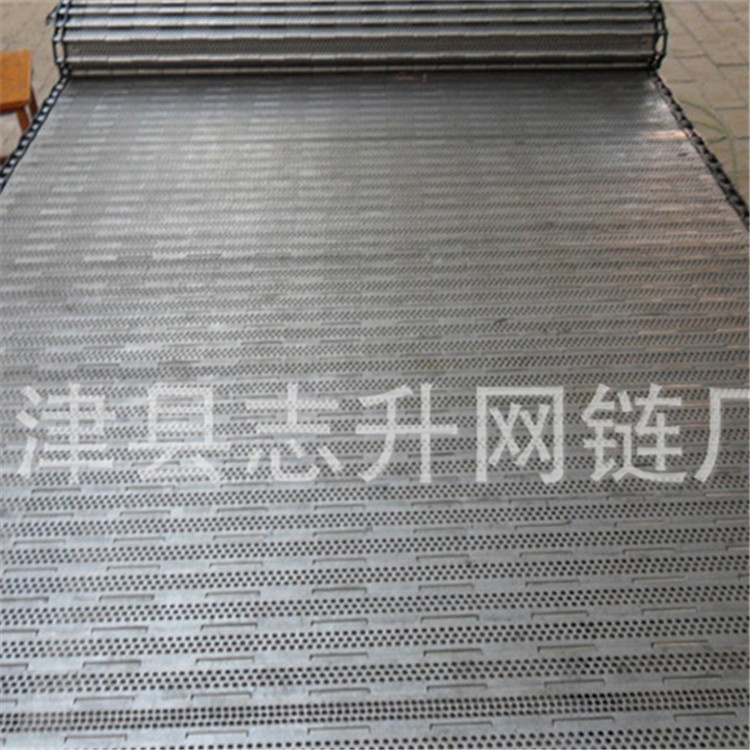 非标定制不锈钢输送链板 不锈钢链板 排屑链板 志升厂家直销