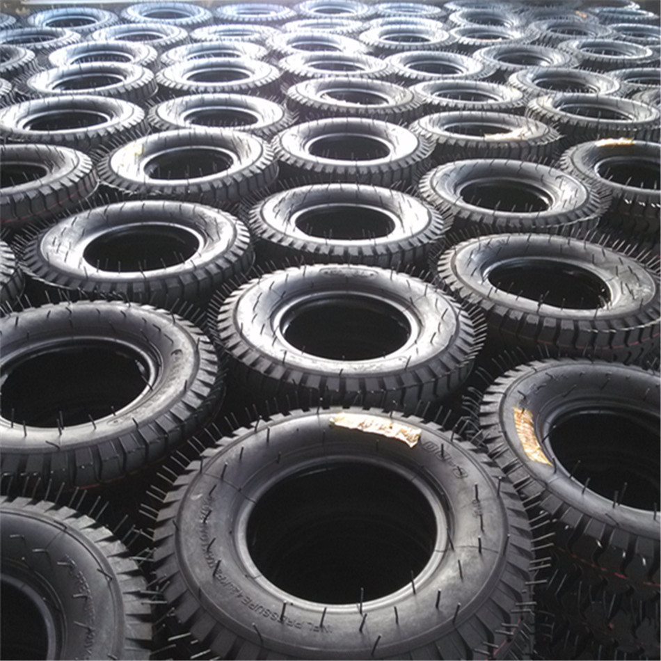 厂家直销4.00-12平纹轮胎4.00-12导向轮胎4.00-12三轮车轮胎