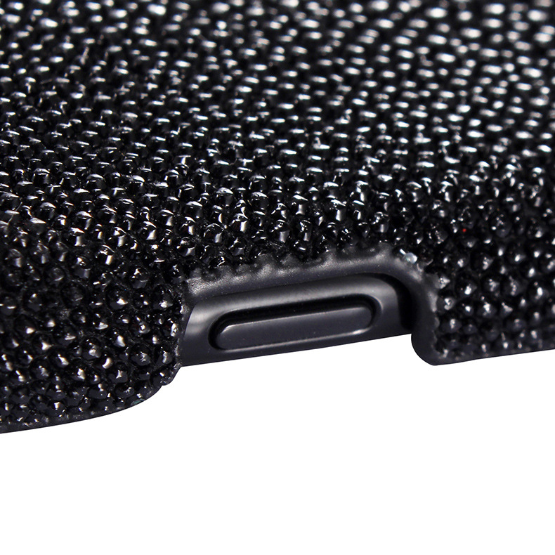 i-idea Luxury Genuine Stingray Skin Leather Hard Back Cover Case for Apple iPhone 7 Plus & iPhone 7