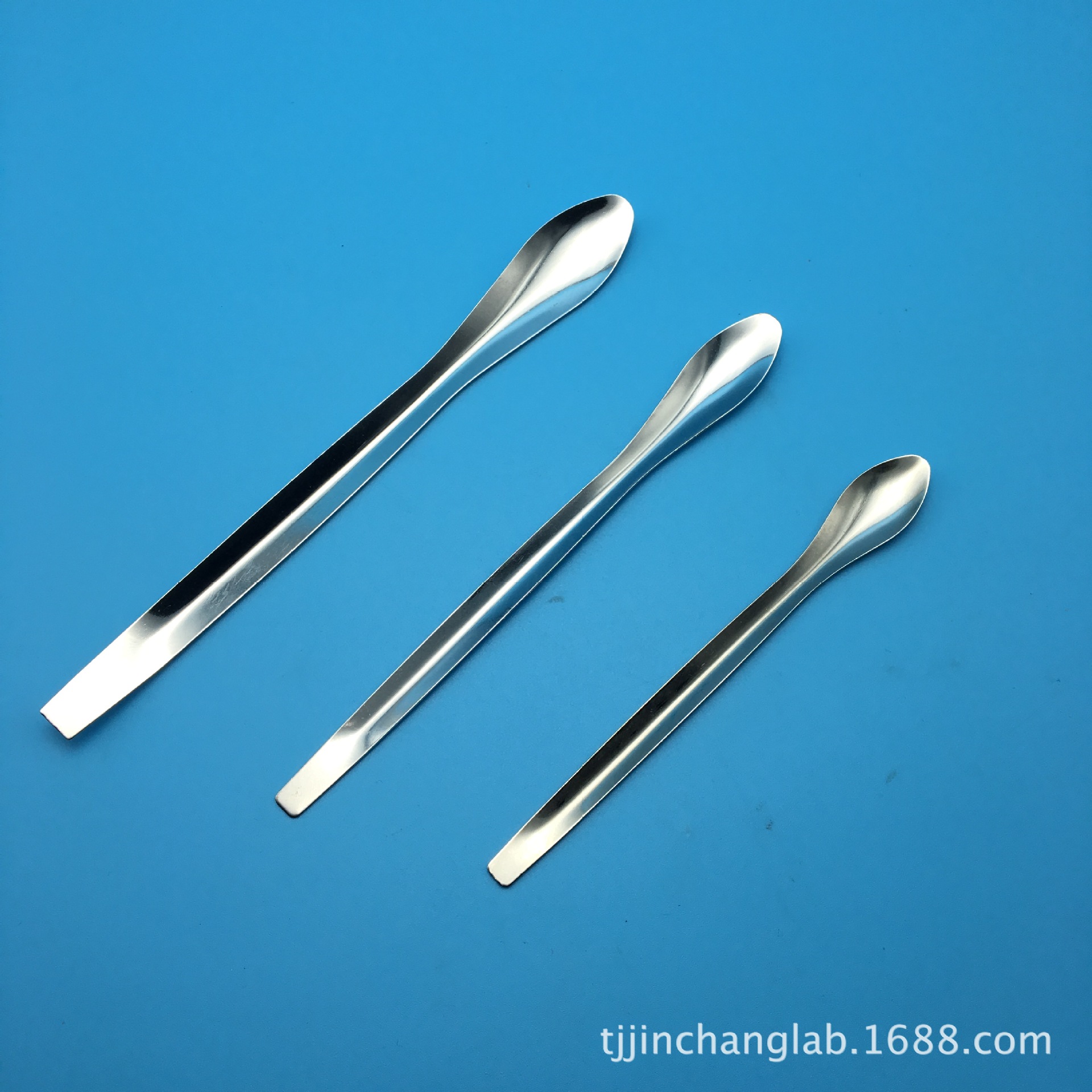SS430-3*1不锈钢药匙3*1药勺 大中小一套称量勺三支组 实验室配套-阿里巴巴