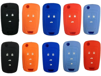 Wholesale Chevrolet Chuangku Cruze/Aveo/Malibu-Silicone Key Case/Car Key Case (Static Rod/Key Bag)