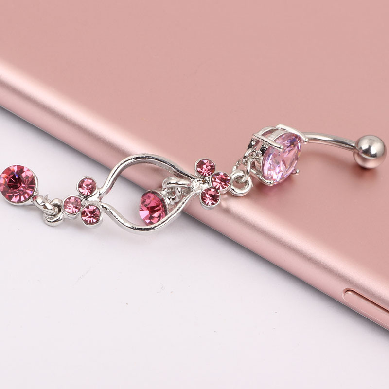 Labret piercing jewelry detail image