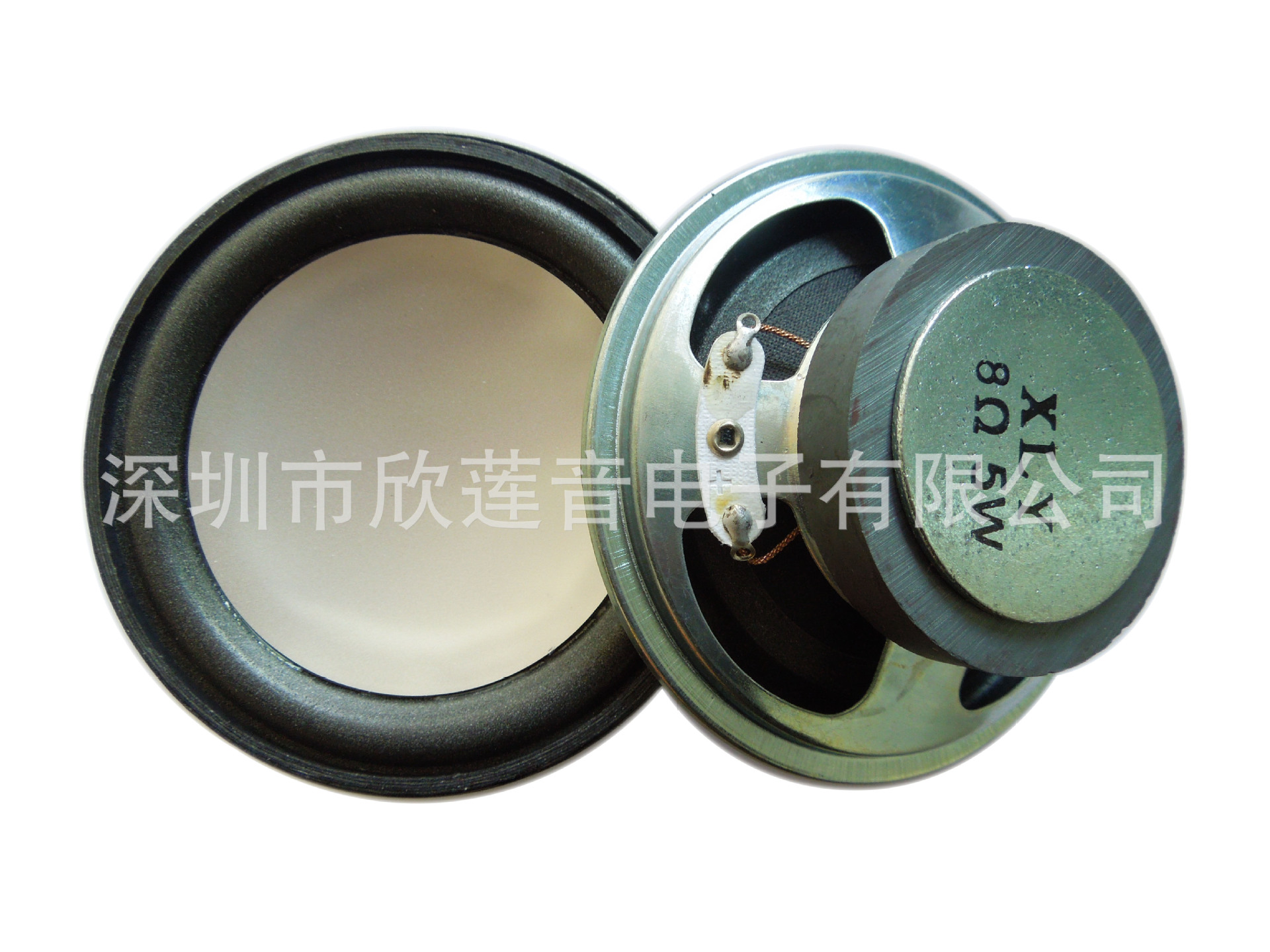 厂家直销76mm3寸圆形45磁泡盆锅底帽喇叭 8欧5W全频喇叭扬声器