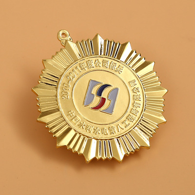New products Best Sellers Geometry Shape Medal customized alloy texture of material match Event prize medal
