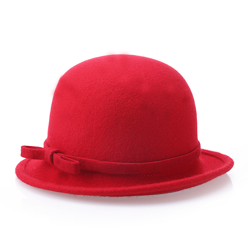 2020 otoño e invierno nuevo irregular ala superior sombrero de fieltro sombrero de lana pura sombrero de lana ventas directas de la fábrica