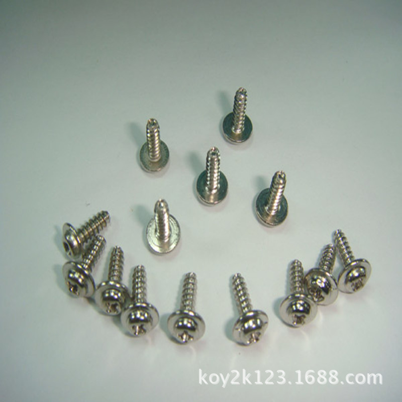 供应圆头带介自攻螺丝PWA3*12 十字带介自攻螺丝