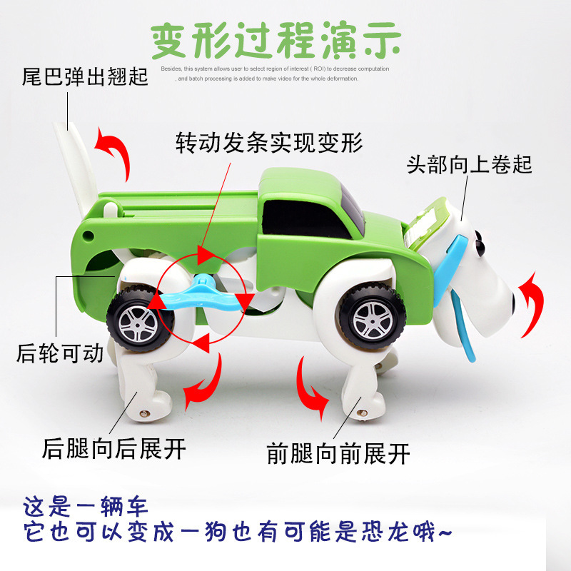Deformation Car Alloy Toy Coil Deformation Dog Car Chain Deformation Baby Alloy Toy Car Boy Deformation Car Alloy Toy Coil Deformation Dog Car Chain Deformation Baby Alloy Toy Car Boy