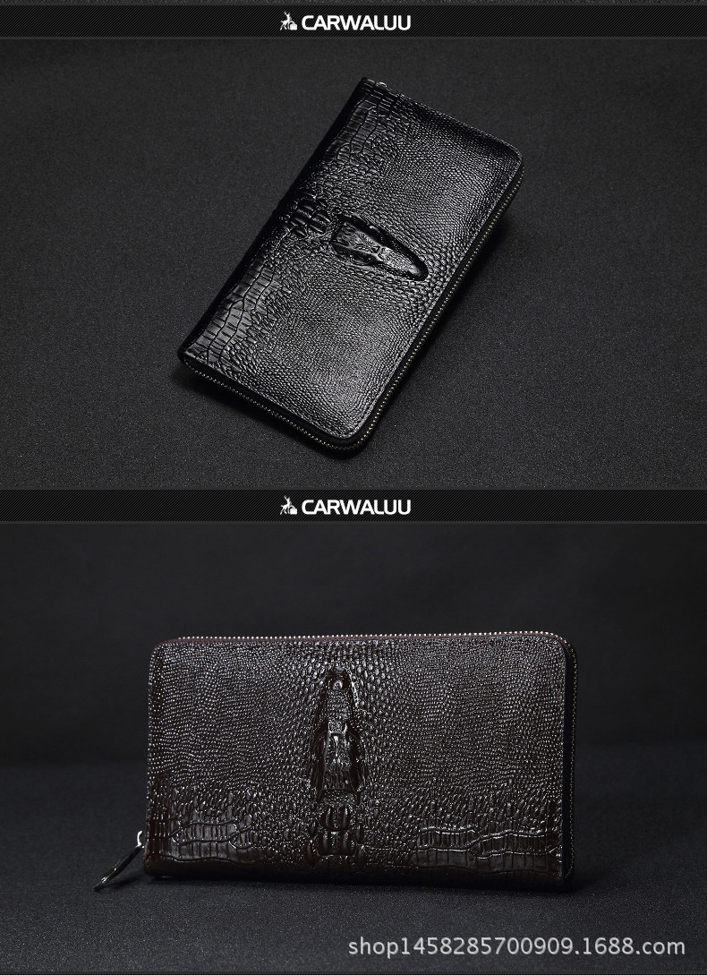 鱷魚紋手拿包_11