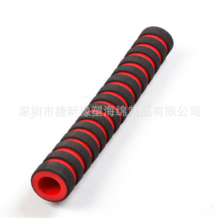 厂家供应S型俯卧撑彩色磨砂发泡把套 NBR健身护套
