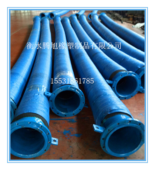 大口径夹线输水胶管  螺旋钢丝输水胶管 