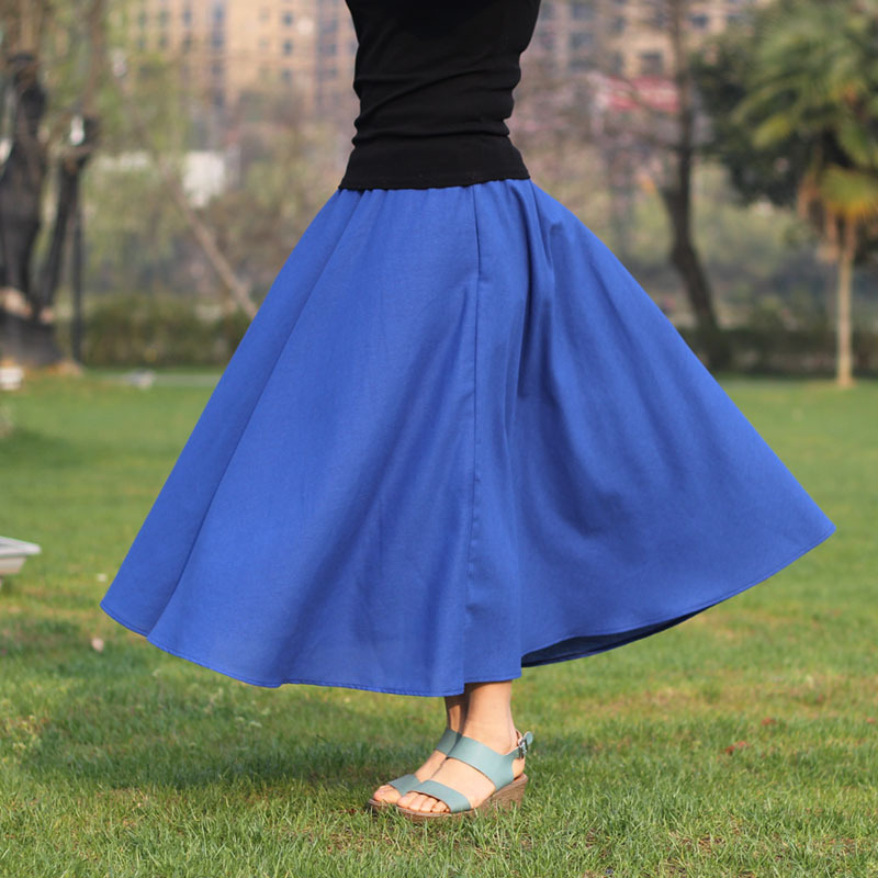 Jupe en Coton et lin - Ref 3441513 Image 14