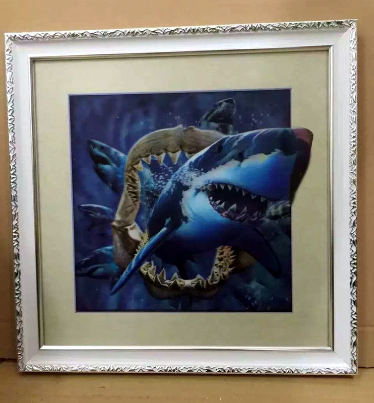 Factory Direct wholesale 40*40 picture frame Silver Foam PS photo frame 5D stereo painting supporting Special Factory Direct wholesale 40*40 picture frame Silver Foam PS photo frame 5D stereo painting supporting Special