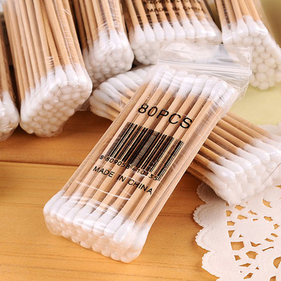 廠家供應 酒店壹次性棉簽 化妝用雙頭化妝棒 雙頭家用棉棒720/箱