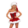 new red Swan velvet hair Christmas dress Christmas dress