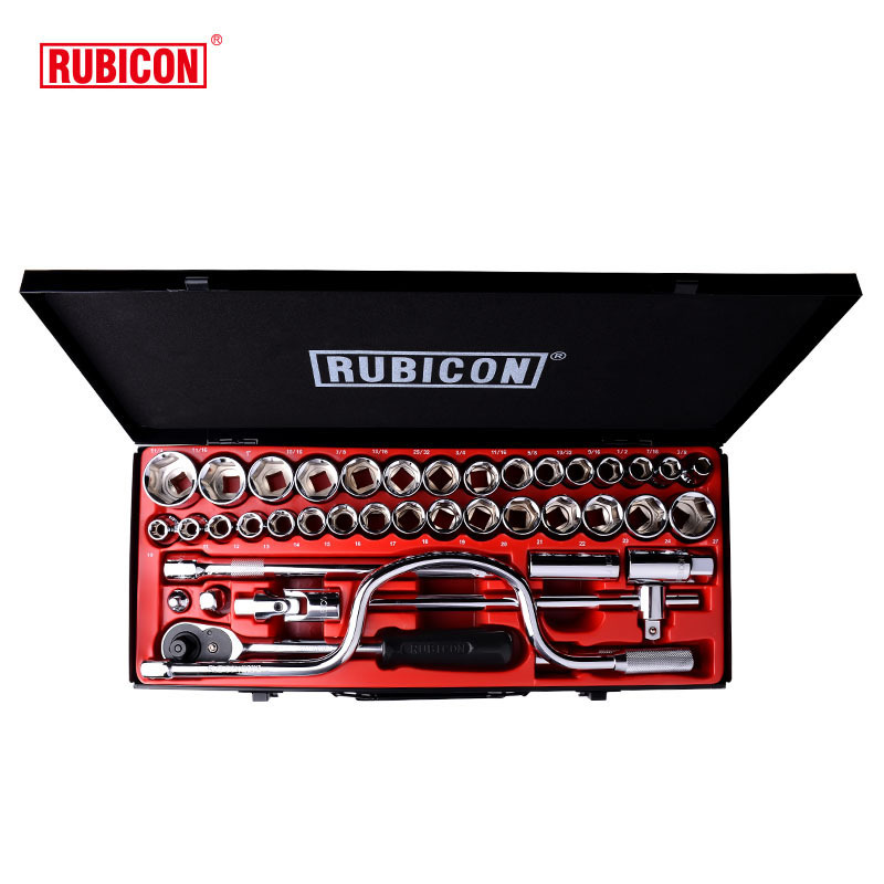 RUBICON罗宾汉工具组RSS-042套筒扳手组机修工具组42件套