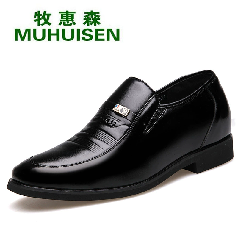 2020 Весенняя мужская обувь для роста Мужская повседневная обувь невидимая внутренняя обувь для бизнеса мужская обувь фабрика оптом 380