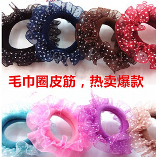 Towel Ring Hair Rope (yaru Flower) Hair Rope Summer Hot Style Yiwu Jewelry Supply