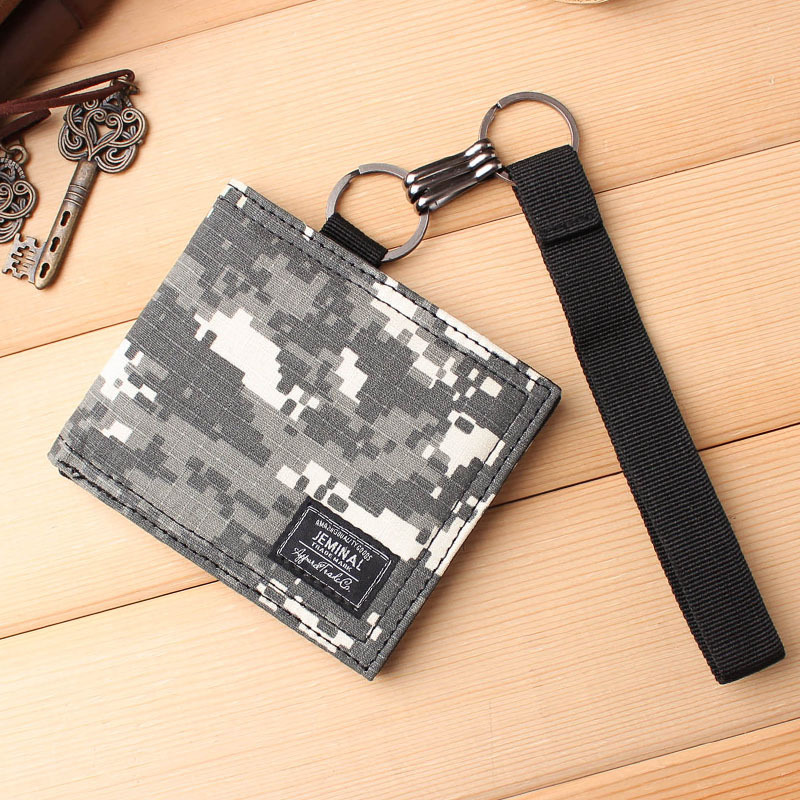 2023 New Youth Canvas Wallet Men's Short Ultra-thin Small Ticket Holder Student's Horizontal Wallet Vertical Wallet 2023 New Youth Canvas Wallet Men's Short Ultra-thin Small Ticket Holder Student's Horizontal Wallet Vertical Wallet