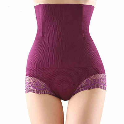 日韓外貿原單産後收腹內褲高腰提臀無痕收收腹束腰女士美體塑身褲