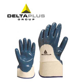 Delta 201170 Dingya Coating Gloves Gloves Gloves Vulcanized хлопчатобумазочное масло -защищенное масло -манжеты с механическим риском тяжелые перчатки