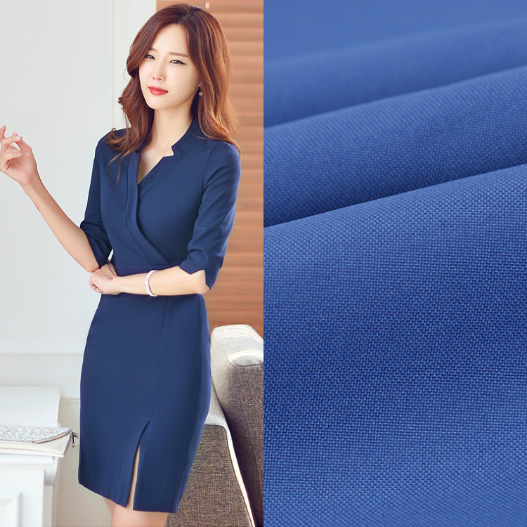 厂家供应 现货柔软舒适高质量18梭平纹呢 工装面料制服呢面料