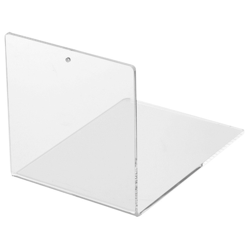 定做logo亚克力透明书立简约白L型书挡学生阅读架书靠