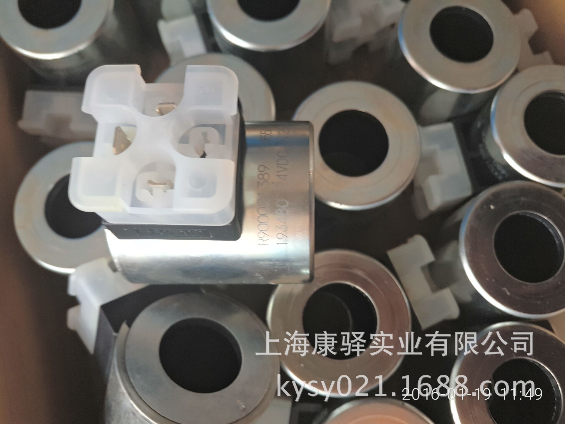 供应力士乐线圈  电磁阀线圈R900021389 6通24V线圈  Rexroth线圈