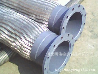 不锈钢波纹管 金属软管 6分 DN20不锈钢编制软管 高压蒸汽软管