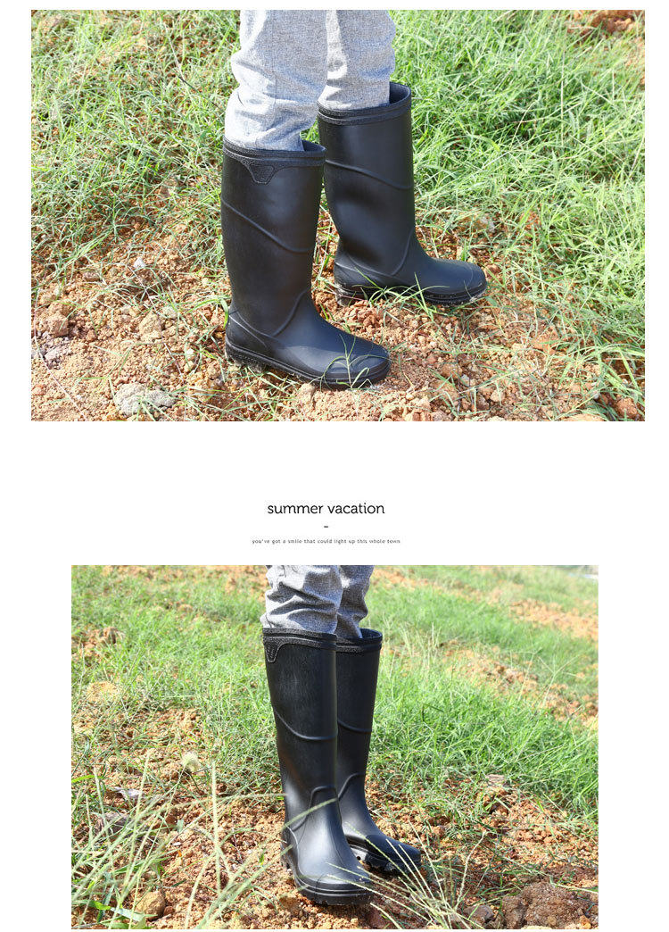 Chaussures - bottes caoutchouc homme pour printemps - semelle tendon - Ref 963159 Image 15