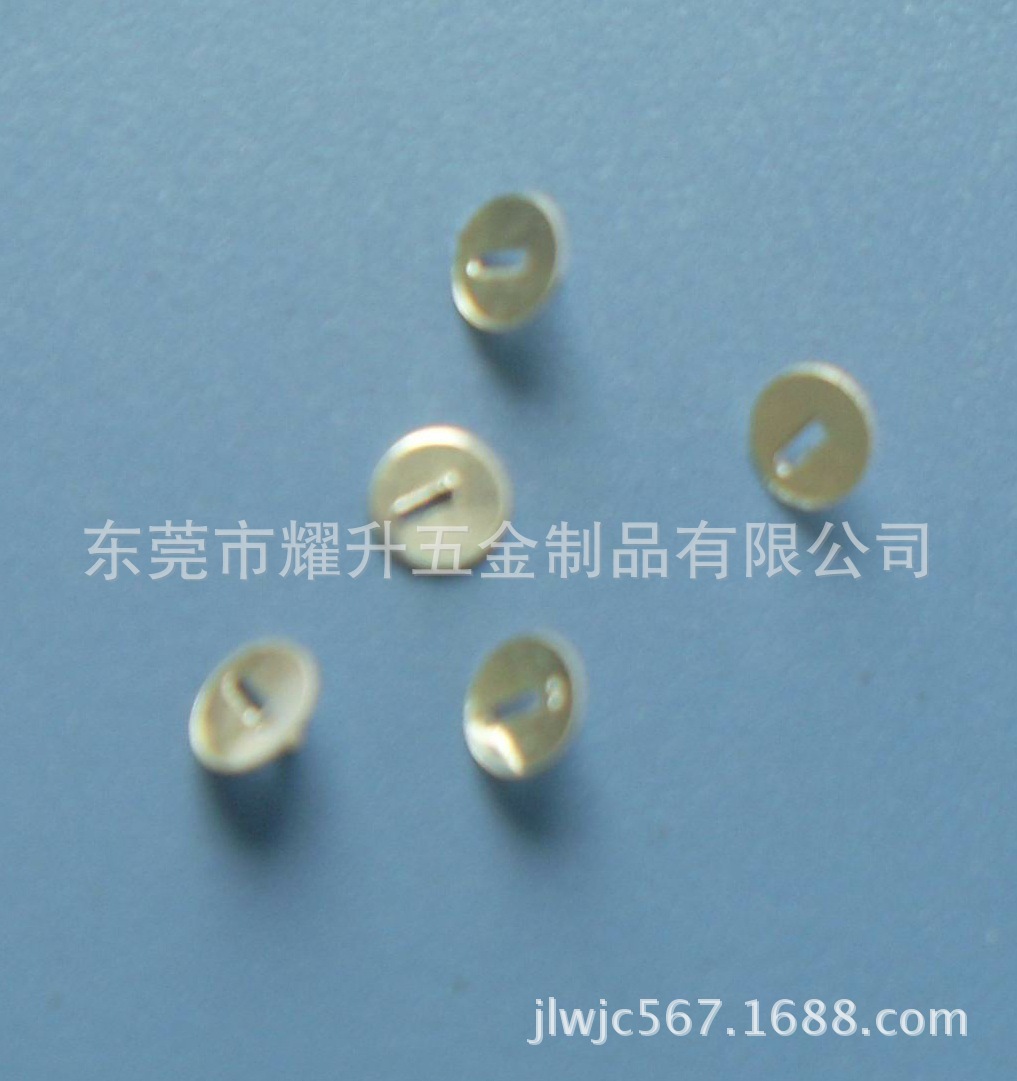 耀升五金厂家供应各类电池负极片 电池扣 冲压件  电池弹片