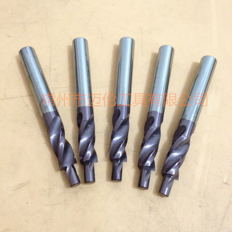 非标定做 硬质合金锪钻 整体沉头划平锪窝平底钻头 钨钢沉孔锪钻