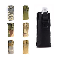 Outdoor Multi-functional Water Bottle Pouch (Non-insulated) Leisure Sports Water Bottle Bag Tactical External Bag Beverage Bag