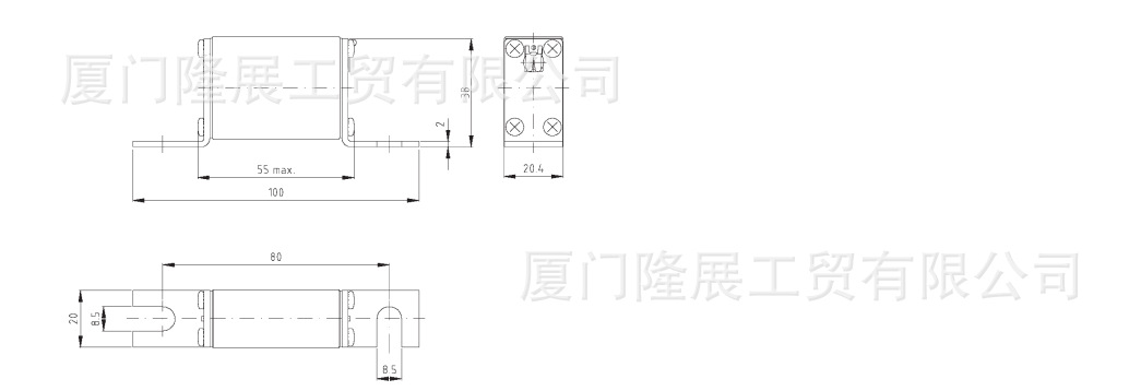 SIBA熔断器2029221.80西霸000 DIN80直流DC700V 