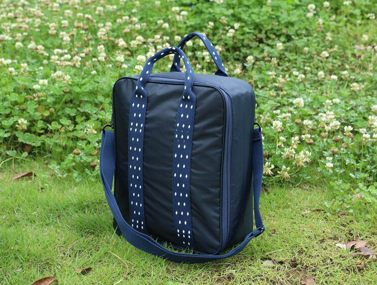 427g Weight Nylon Lining Material Zipper Closure Type Single Shoulder Strap Strap Type Business, Travel Occasion Nylon Material Solid Color Pattern Unisex Gender Square Shape Dark Blue, White, Green, Black Color Medium Size Trolley Travel Case Large-capacity Clothing Storage Bag Wholesale Nihaojewelry 4