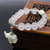 Fashionable fresh accessory, retro beads, bracelet, European style, cat's eye, wholesale