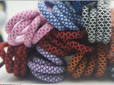 交叉反光圆形点点 32D登山高精运动休闲百搭鞋带