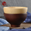 Japanese wooden soup bowl, tableware engraved, handmade, wholesale