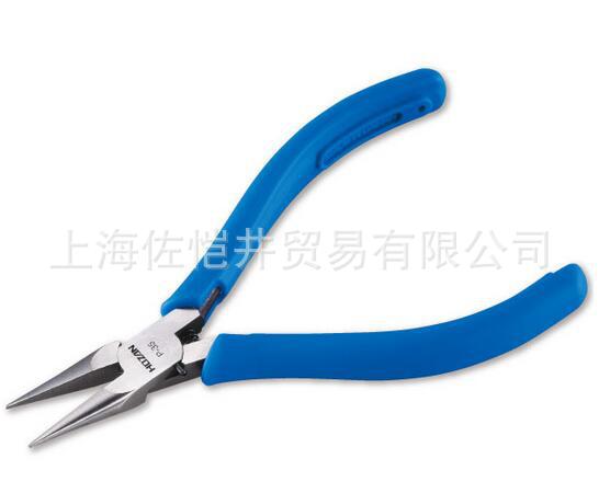 日本原装 正品 HOZAN/宝山 P-35 小型尖嘴钳 精密作业用的尖口型