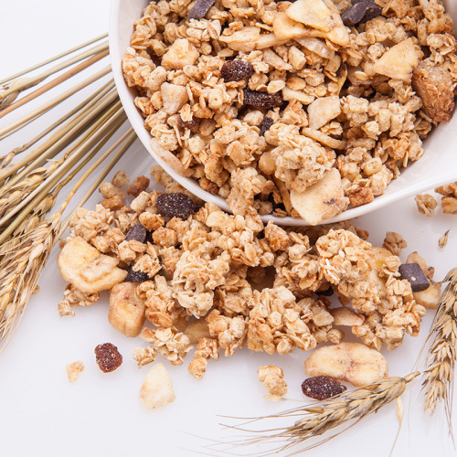 Sante Europe Poland imported dry crispy oatmeal ready-to-eat mixed fruit breakfast drink no-cook whole grains 350g