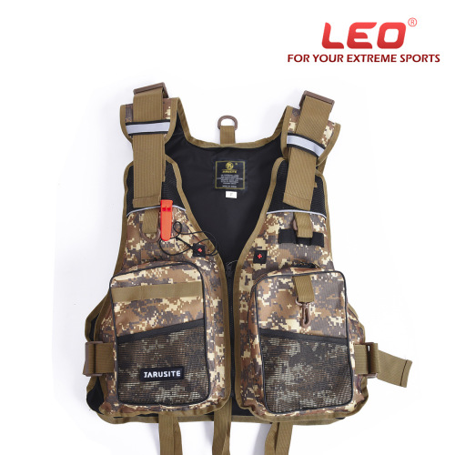 27546 [Digital camouflage buoyancy vest] Luya fishing life jacket fly fishing fishing clothing fishing gear vest